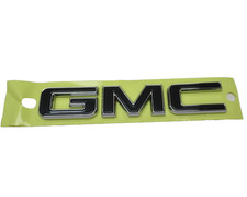 Lift Gate GMC 3D Name Plate Latter Emblem 5.5x1 Black 2024-27 GMC Acadia Terrain picture