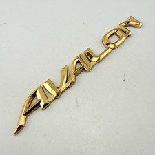 2000-2004 Toyota Avalon Emblem Logo Badge Symbol Gate Rear Gold OEM picture