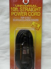 12 VOLT DC 10 FT. POWER CORD FOR MOST IGLOO & KOOLATRON & OTHER 12 VOLT COOLERS picture
