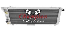 Jamn Champion 2 Row All Aluminum Radiator for 1991 - 2001 Jeep Cherokee #EC1193 picture