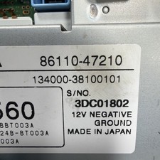 2006-2009 Toyota Prius MFD Dash Display Screen Radio OEM 86110-47210 picture