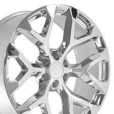 Single(1) OE Wheels CV98B 24x10 Chrome Wheel 6x139.7 24ET picture