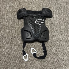 Fox Racing R3 Chest Protector Size L/XL Black MX Motocross - Pre-Owned picture