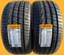 Set of TWO BRAND NEW 255/35R20 97Y Pirelli P Zero Tires Like Michelin Sport 4S picture