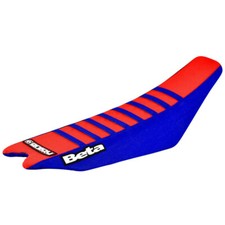 2020-2024 BETA 125 250 300 450 Ribbed Seat Cover Gripper BLUE RED BLUE #204 LOGO picture