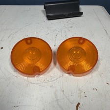 Mopar 1963-64 Front Parking Lens PAIR A-Body Plymouth Valiant Dodge Dart picture