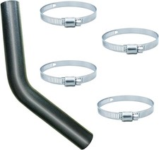 TERLIGSK Gasoline Fuel Filler Neck Hose, 1.5 inches, 45-degree, Reinforced, picture