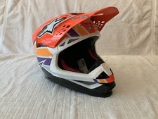 ALPINESTARS Supertech S-M10 TLD Firestarter Red Carbon /Med/ New/Free Shipping picture