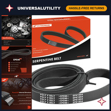 6-Rib Serpentine Belt 78.47 Inch - Durable Replacement for Smooth Engine Perform picture
