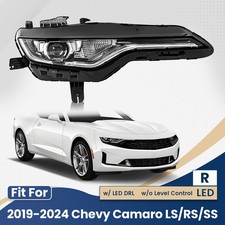 For 2019-24 Chevy Camaro RS/SS Passenger Projector LED Headlight (w/ LED DRL) RH picture