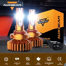 AUXBEAM HB3/9005 LED Headlight Super Bright Bulbs Kit White 6500K High/Low Beam picture