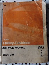 1959- 1972 Vintage  AMF Harley Davidson Service Manual picture