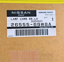Nissan OEM LAMP ASSEMBLY COMBINATION REAR LEFT 265556GW8A 26555-6GW8A picture