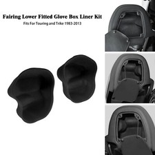 Pair Fairing Lower Glove Box Liner Insert For Harley Touring FLHX FLHT 83-13 picture