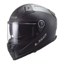 LS2 Citation II Solid Matte Black Full Face Street Helmet - Adult Size 3XL picture