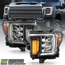 For 2020-2023 GMC Sierra 2500 3500 HD Full LED Headlights Headlamps Left+Right picture