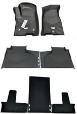 2021-2027 Cadillac Escalade Front 2nd 3rd Row Premium Floor Liners Black OEM GM picture
