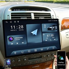 CAM+ 13''For 2001-2006 Lexus LS430 Apple Carplay Radio Android 15 GPS NAVI WIFI picture