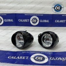 Royal Enfield black led foglights for super meteor 650 shotgun 650  KXA00075 picture