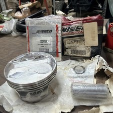 Nos Wiseco  Piston 0.50mm Over 100.50mm 11:1 4737M10050 fits Yamaha has some oxi picture