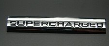 SUPERCHARGED 3D CAR Emblem Decal STICKER picture