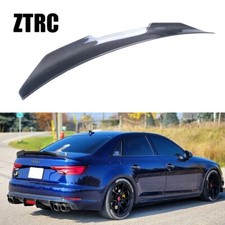 Carbon Fiber Trunk Wing Spoiler For AUDI A4 S4 B9 B9.5 sedan 2017-2024 picture