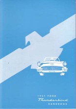 1957 Ford Thunderbird Owner's Manual picture
