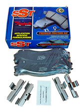 Set of 4 PCS Disc Brake Pad Federated By Raybestos D655C SST Technology Front picture