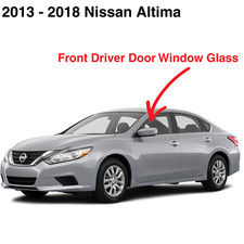 Fits 2013-2018 Nissan Altima Sedan Driver Side Left Front Door Window Glass picture
