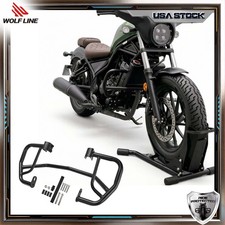 WOLFLINE Crash Bars for Honda Rebel CMX 500 2017-2026 Engine Guard Frame Protect picture