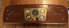VTG 1950s 60s Criss Craft Wooden Instrument panel For Decoration Algonac ￼￼mich. picture