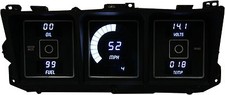 Ford Truck DIGITAL DASH PANEL FOR 1973-1979 Gauges Intellitronix White LEDs picture