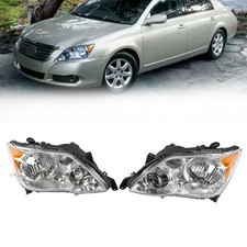 Fit Toyota Avalon 2008-2010 HID Headlights Headlamps Chrome Left＋Right Side picture