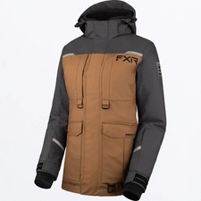 FXR Womens Winter Cold Weather Excursion Ice Pro Jacket - Copper/Asphalt - 10 picture