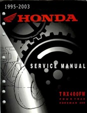 1995- 2003 Honda Trx400fw Foreman Fourtrax Service Manual, Comb Bound picture