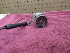 Vintage OMC Marine Clock Gauge Rat Hot Rod Boat Analog Steampunk Retro picture