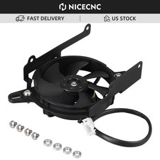 NICECNC Radiator Cooling Fan Kit For KTM 125 250 300 350 450 SX XC F 2023-2025 picture
