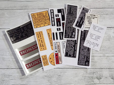 84-86 Honda Elite CH125 / CH150 Complete Restoration Decal Sticker Set picture