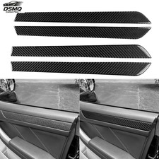 4Pcs Soft Real Carbon Fiber For Toyota 4Runner 03-09 Door Panel Strip Cover Kit picture