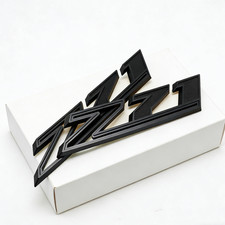 2PCS Matte Black 2019-2023 For Silverado Z71 Emblem Badge 84632695 Nameplate picture