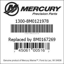 New/ OEM Mercury  Carburetor Part# 8M0121978 /  8M0167269 picture