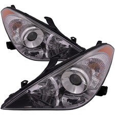 Fits 2004-2006 Toyota Solara Headlights Set TO2502152 TO2503152 Halogen Chrome picture