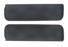 For Chevrolet pickup Advance Design sun visor black vinyl pair 1947-53 picture