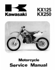 Kawasaki service workshop shop manual book 1998 KX250 picture
