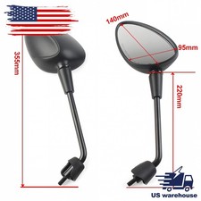 For Vespa GTS GTV 50 125 200 250 300 300ie Sprint Primavera 150 Long Stem Mirror picture