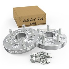 Customadeonly 5x114.3 to 5x112 Wheel 2pcs -20mm Thick, Anodized Silver  picture