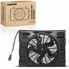 A-Premium Cooling Fan Assembly w/ Brushless Motor for BMW 745i 02-03 760i 760Li picture