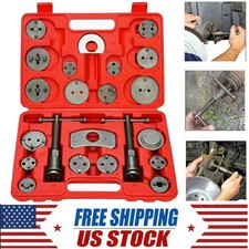 Universal Heavy Duty Disc Brake Caliper Tool Kit and Wind Rewind Back Set 22Pc picture