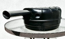 1955 1956 Chevy V8 4bbl Air Cleaner 6” Snout Two 1.25” Holes (60s CA Smog Reqmt) picture