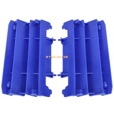 Pair Radiator Louvers Guards Blue for Yamaha YZ125 YZ250 YZ125X YZ250X 2002-2021 picture